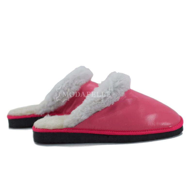 Pantofole in pelliccia mp125 fuxia