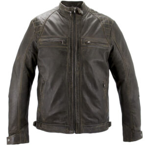 Lederjacke Antique Braun