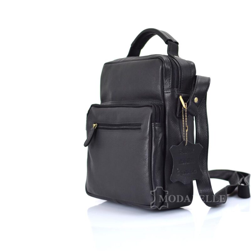 Borsa in pelle a tracolla mp 1950 nera