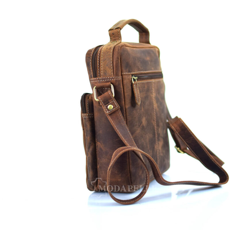 Borsa in pelle a tracolla mp 1951 tan