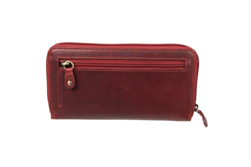 Lederbrieftasche mpw 1002 Bordeaux