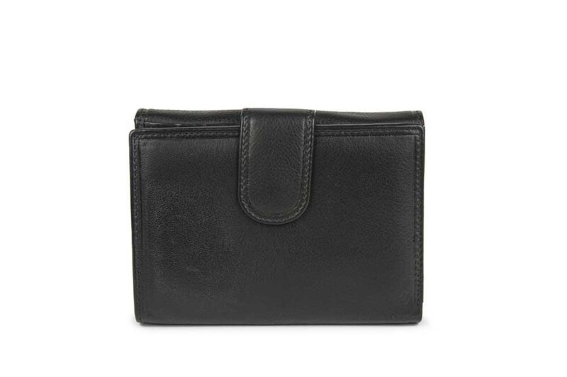 Lederbrieftasche mpw 1007 Schwarz