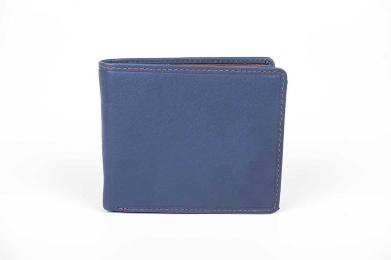 Leather wallet mpw 3002 blue - Image 5