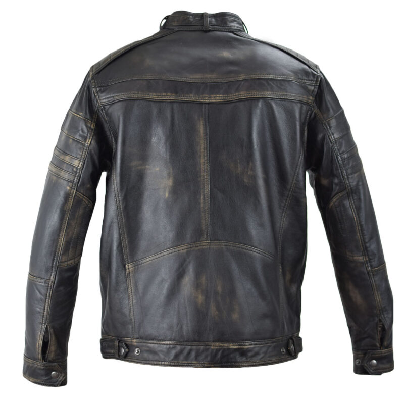 Leather jacket v-biker