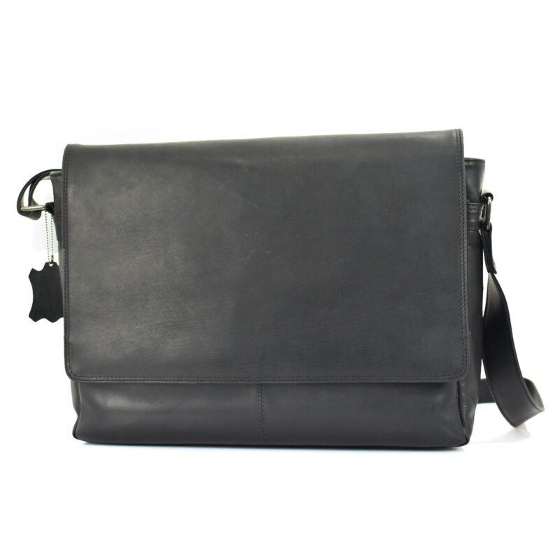 Lederhandtasche mp 1962 Schwarz