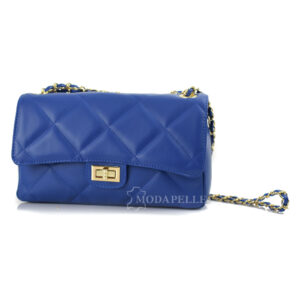 Lederhandtasche mp 1968 Blau