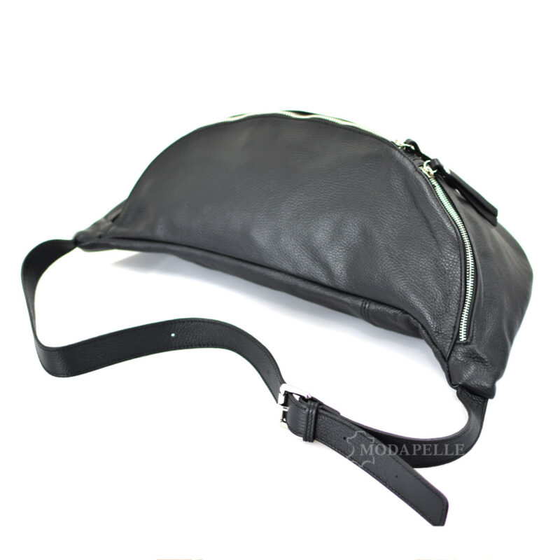 Lederhandtasche mp 1975 Schwarz