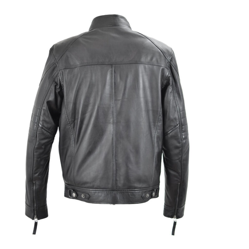 Leather jacket Giorgio black