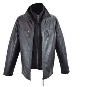 Leather jacket Peter black