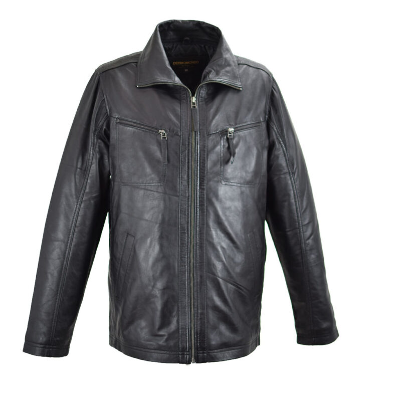 Leather jacket Peter black