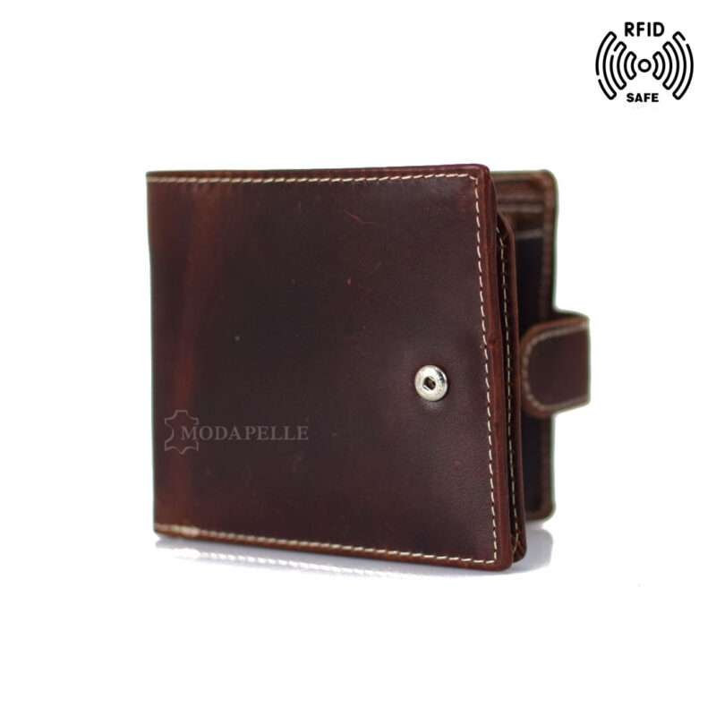 Leather wallet mpw 3009 brown - Image 5