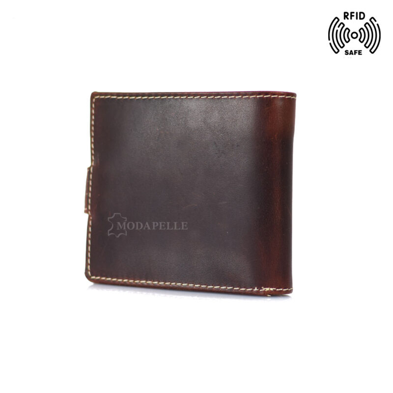 Leather wallet mpw 3009 brown - Image 6