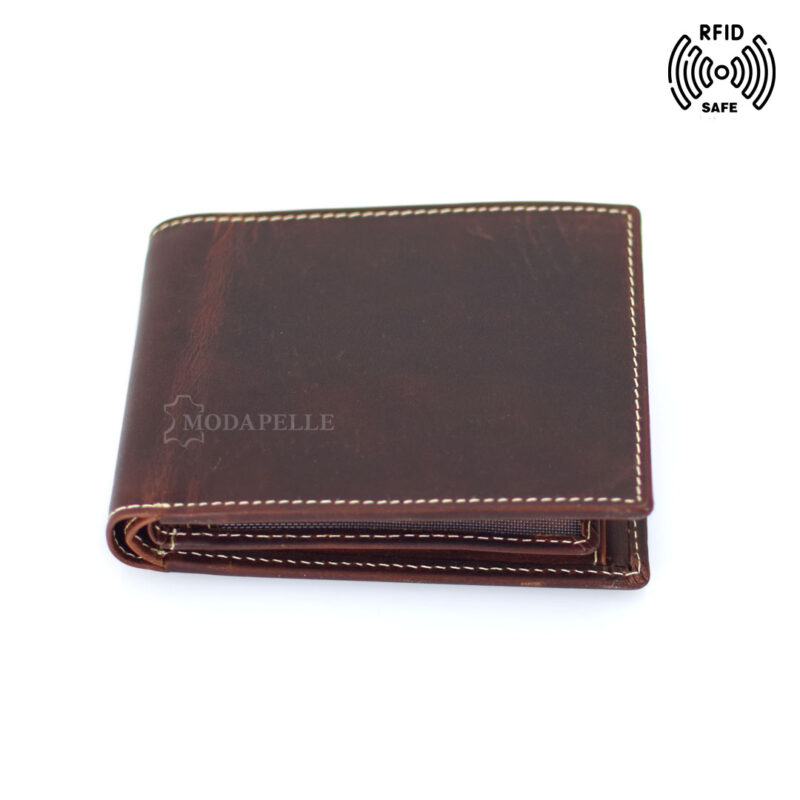 Leather wallet mpw 3010 brown