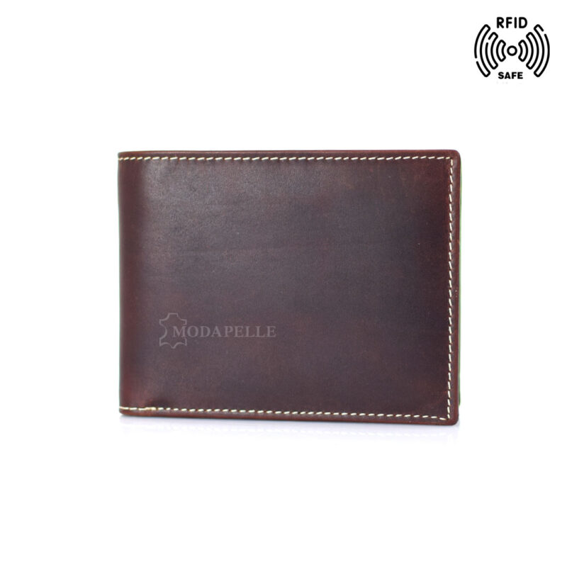 Leather wallet mpw 3010 brown - Image 5
