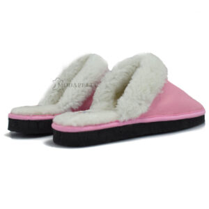 Pantofole in pelliccia mp129 rosa