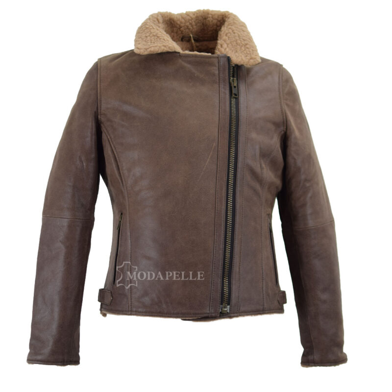 women's leather jacket