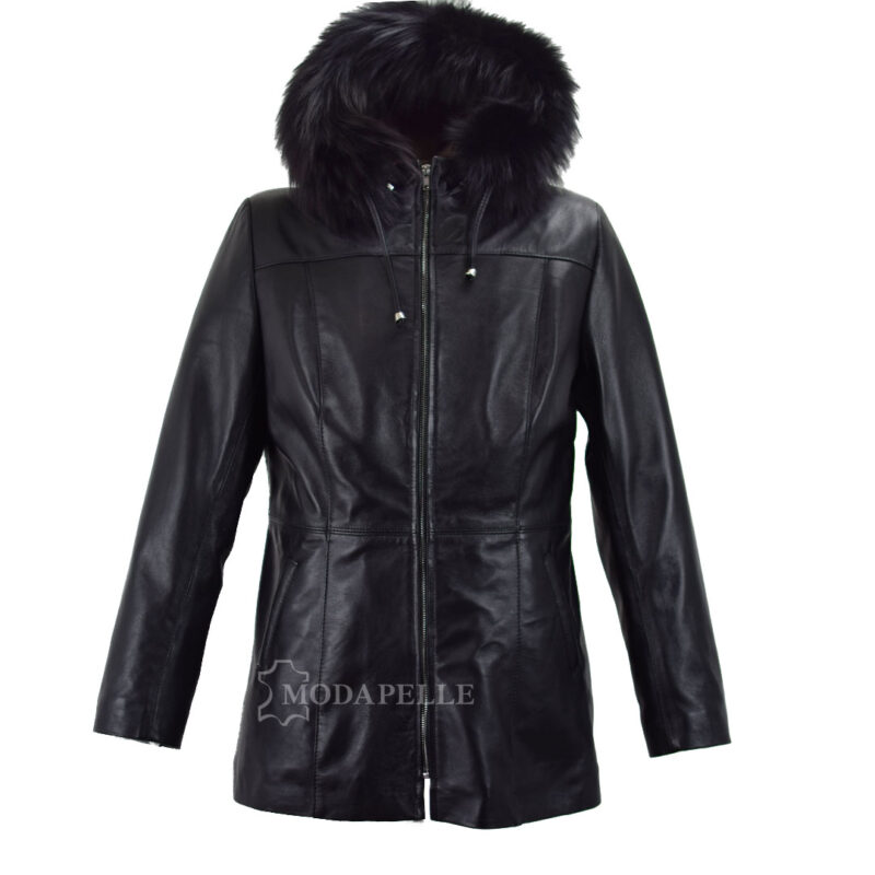 women's leather jacket