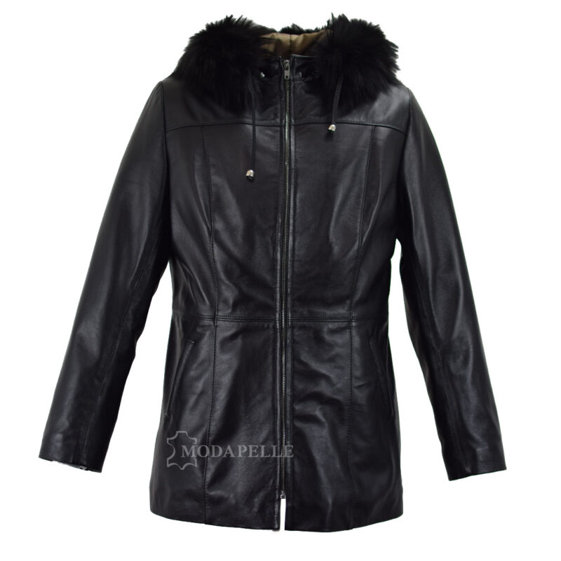 women's leather jacket