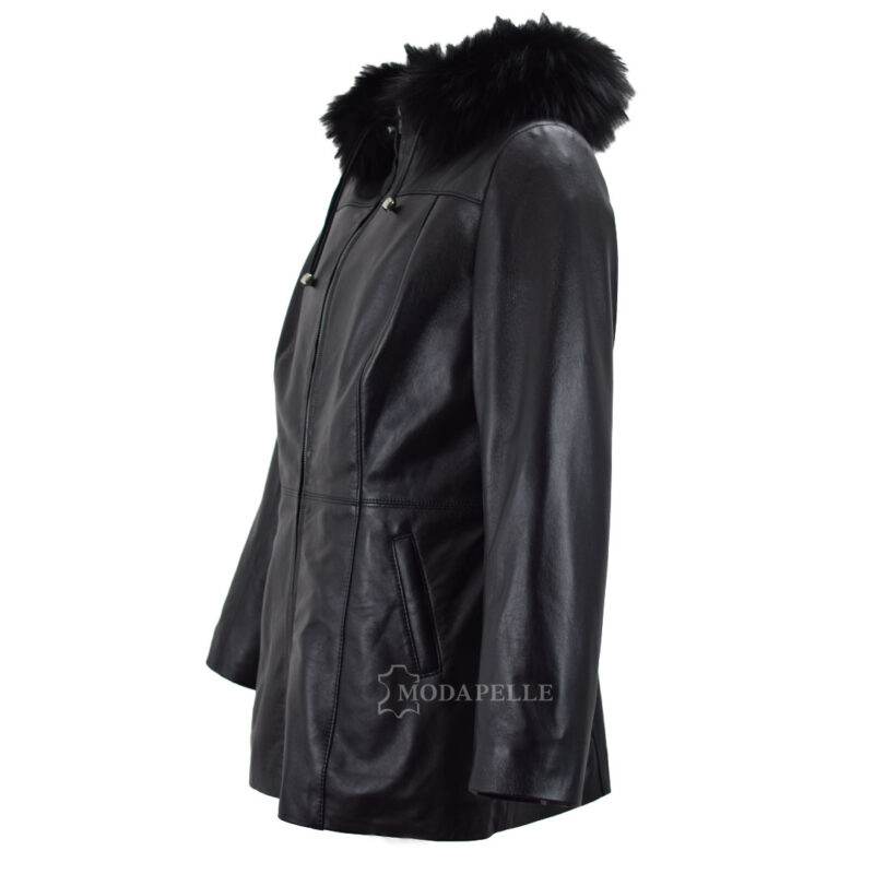 women's leather jacket