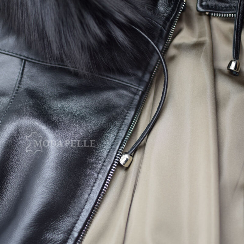 women's leather jacket