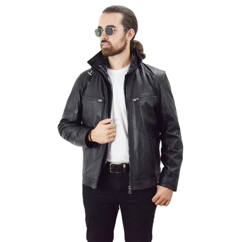 Men’s leather jacket