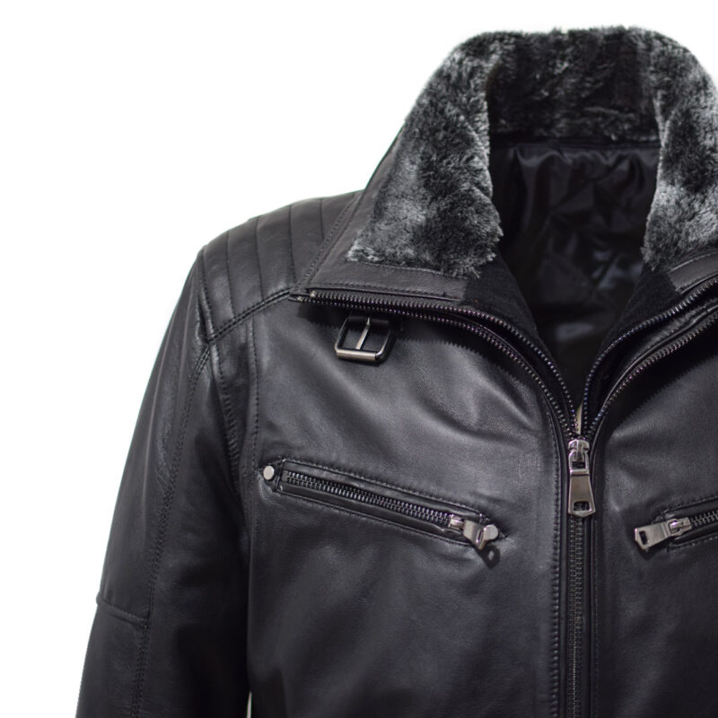 Men’s leather jacket