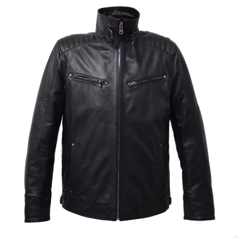 Lederjacke Richard Schwarz