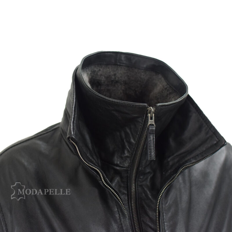 Leather jacket Jungo