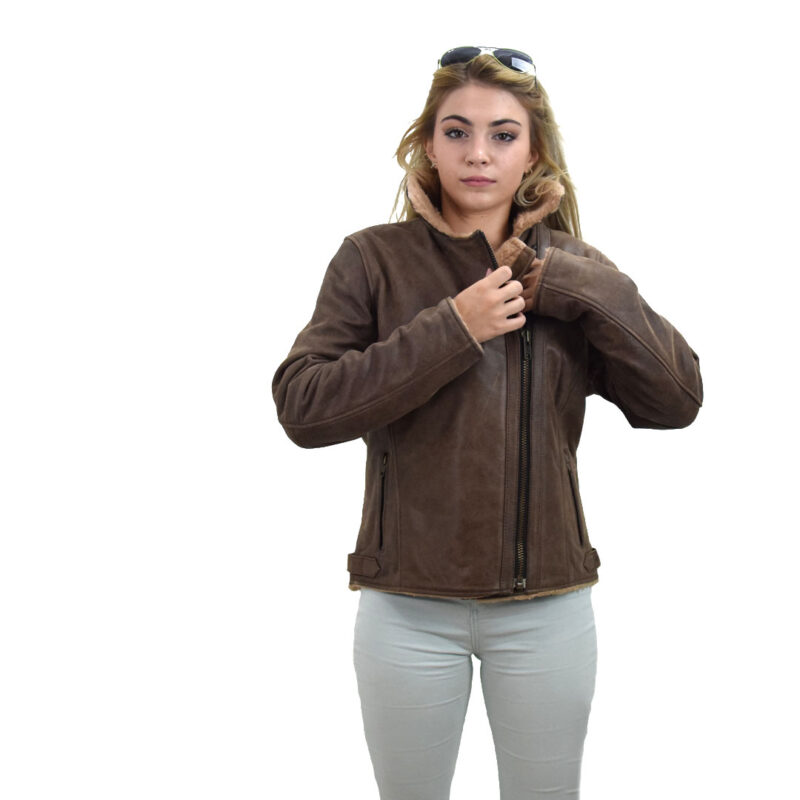 women's leather jacket