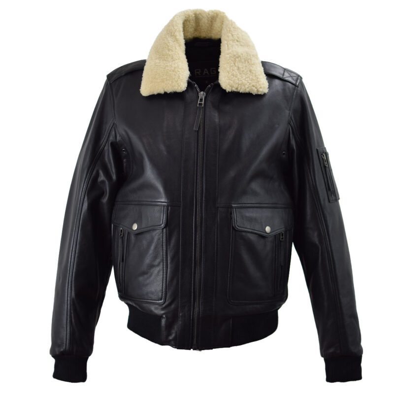 Lederjacke Pilot