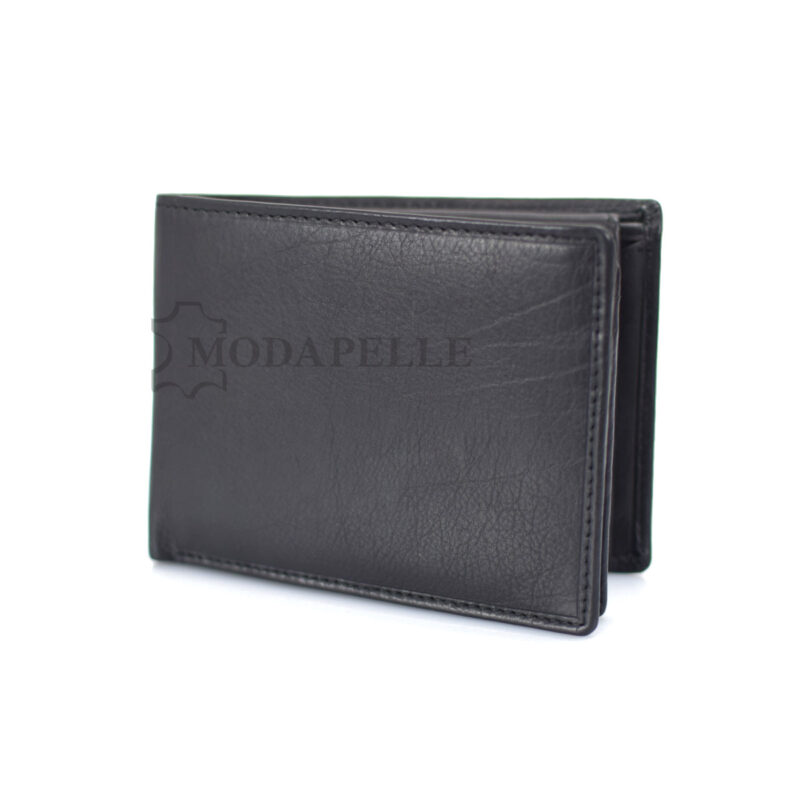 Men’s leather wallet in black colour