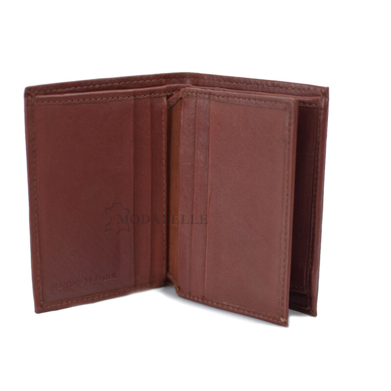 Men’s leather wallet  in tan colour