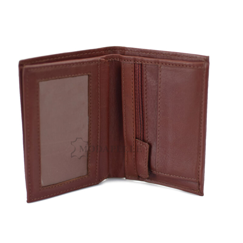 Men’s leather wallet  in tan colour