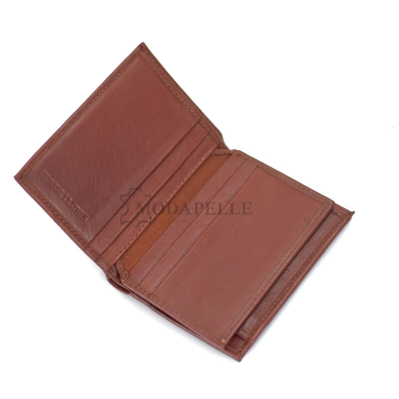 Men’s leather wallet  in tan colour