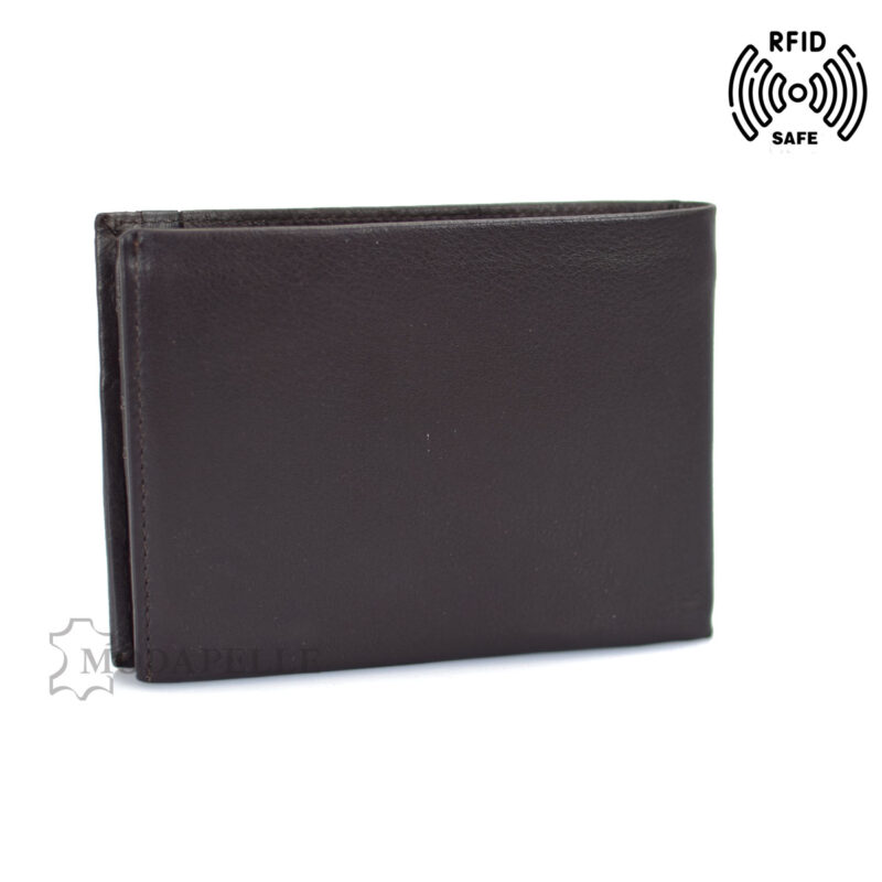 Men’s leather wallet in brown colour
