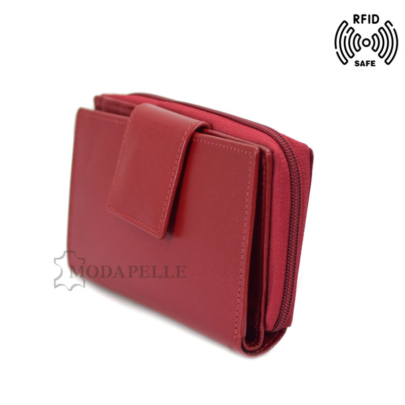 Lederbrieftasche mpw 1009 Rot