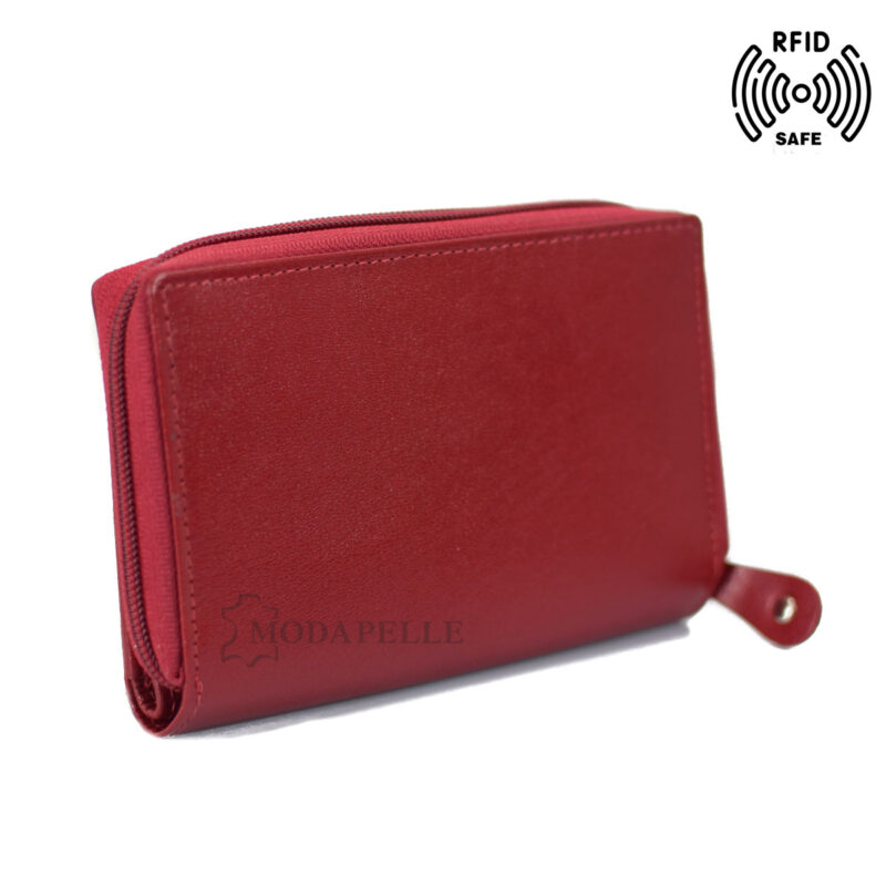 Lederbrieftasche mpw 1009 Rot