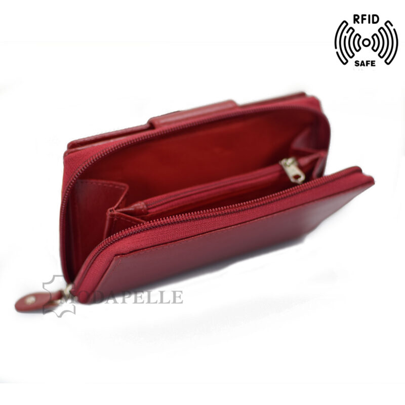 Lederbrieftasche mpw 1009 Rot