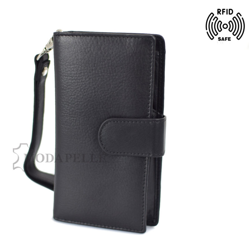 Lederbrieftasche mpw 1010 Schwarz