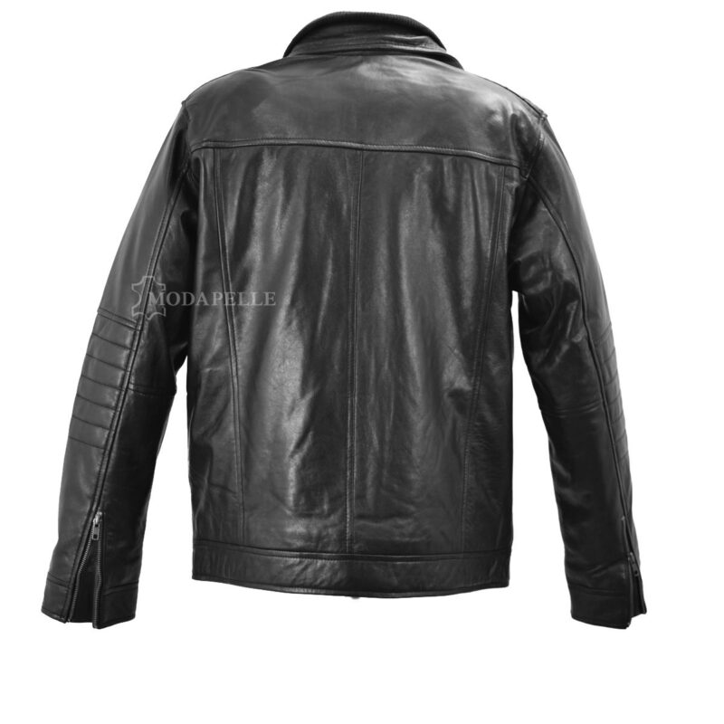 Leather jacket Carter black