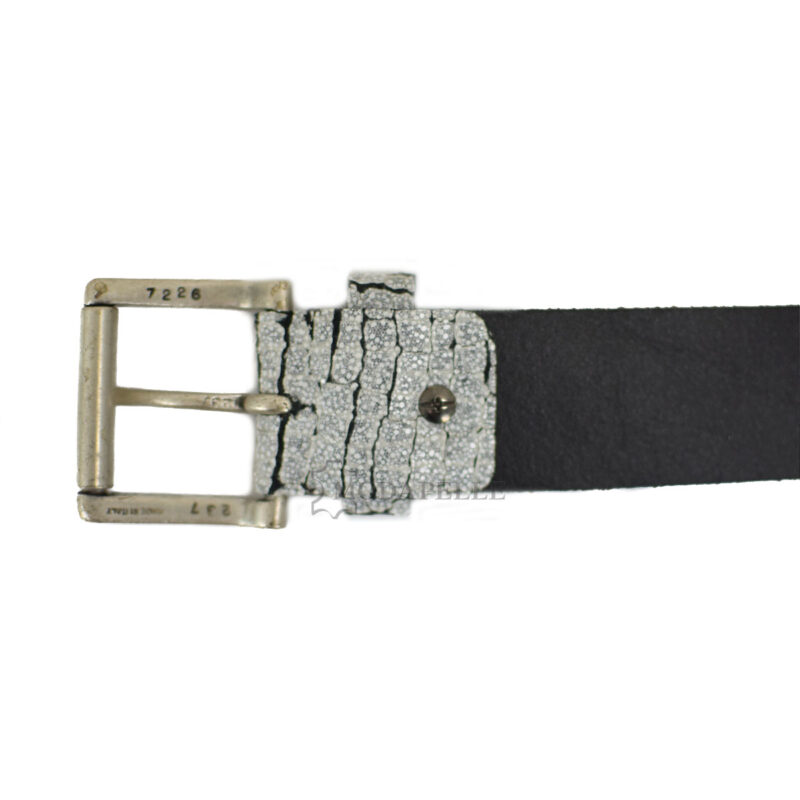 Leather belt for women, made in Italy.