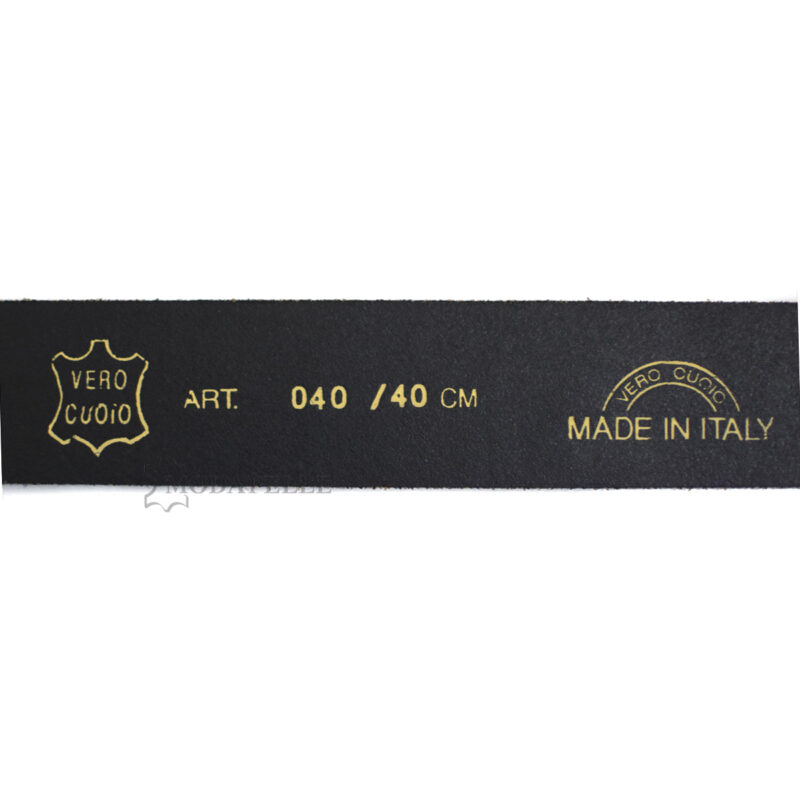 Leather belt for women, made in Italy.