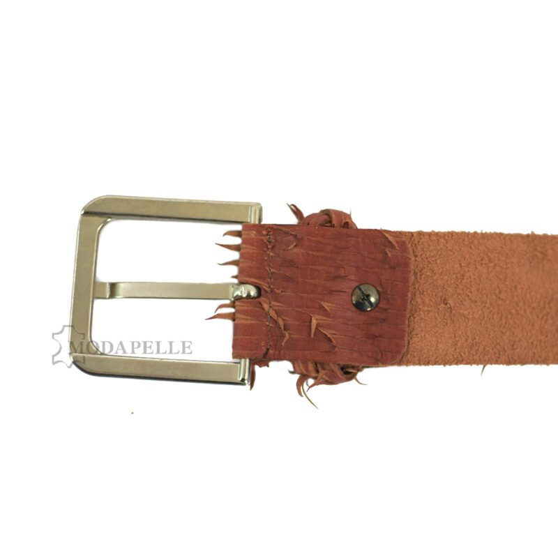 Leather belt for women, made in Italy.