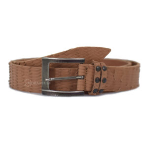 Leather belt for women, made in Italy.