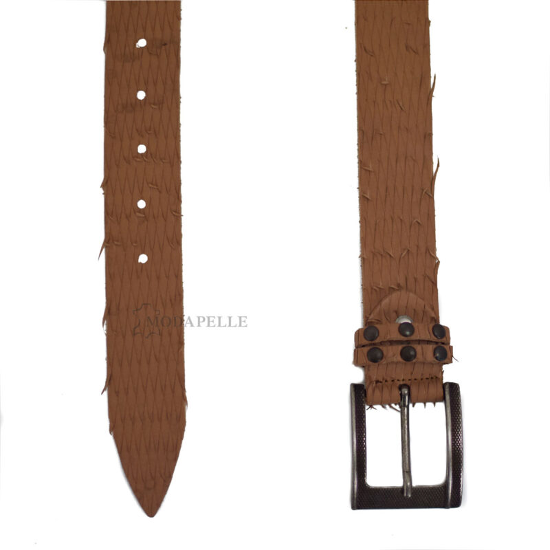 Leather belt for women, made in Italy.