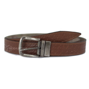 Leather belt for women, made in Italy.