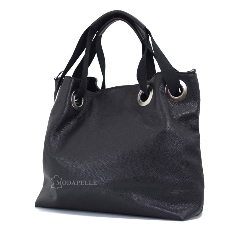 Lederhandtasche mp 2005 Schwarz