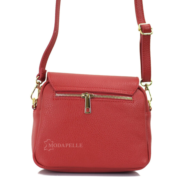 Leather shoulder bag