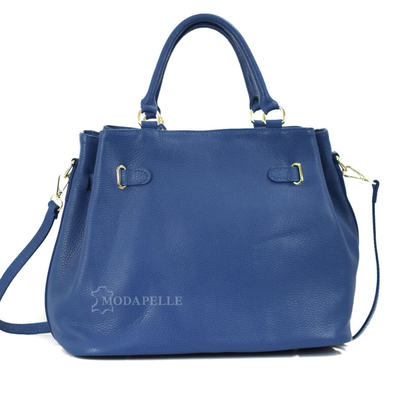 Borsa a tracolla in pelle mp 2013 blu