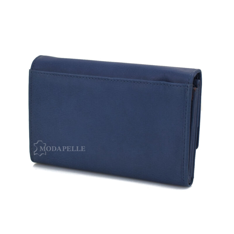 Lederbrieftasche mpw 1004 Blau